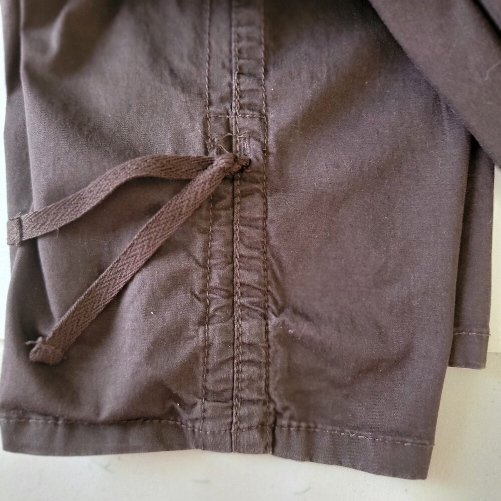 LEE Women's Easy Fit Capris Brown Stretch Denim Size 8 Medium - Picture 7 of 16